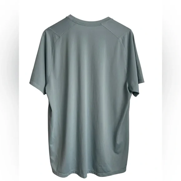 Adidas Men's Light Blue Climalite Free Lift Short Sleeve Tee - XL - Picture 2 of 6